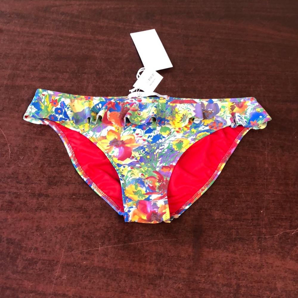 ##488, NWT, Stella McCartney Ruffle Style Bottom, Floral Print